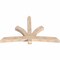Ekena Millwork Davenport Smooth Timber Gable Bracket, Douglas Fir, 84"W x 53"H x 5 1/2"D x 5 1/2"F, 15/12 Pitch GBW084X53X0606DAV00SDF - alternate 2